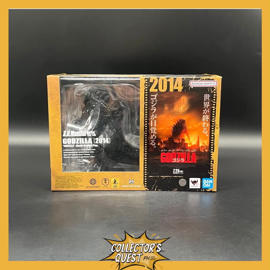 (IN STOCK) Bandai SHMonsterarts Godzilla MPG 2014 Action Figure