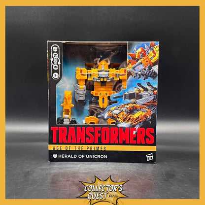 (IN STOCK) Transformers Studio Series Age of the Primes Herald of Unicron Action Figure