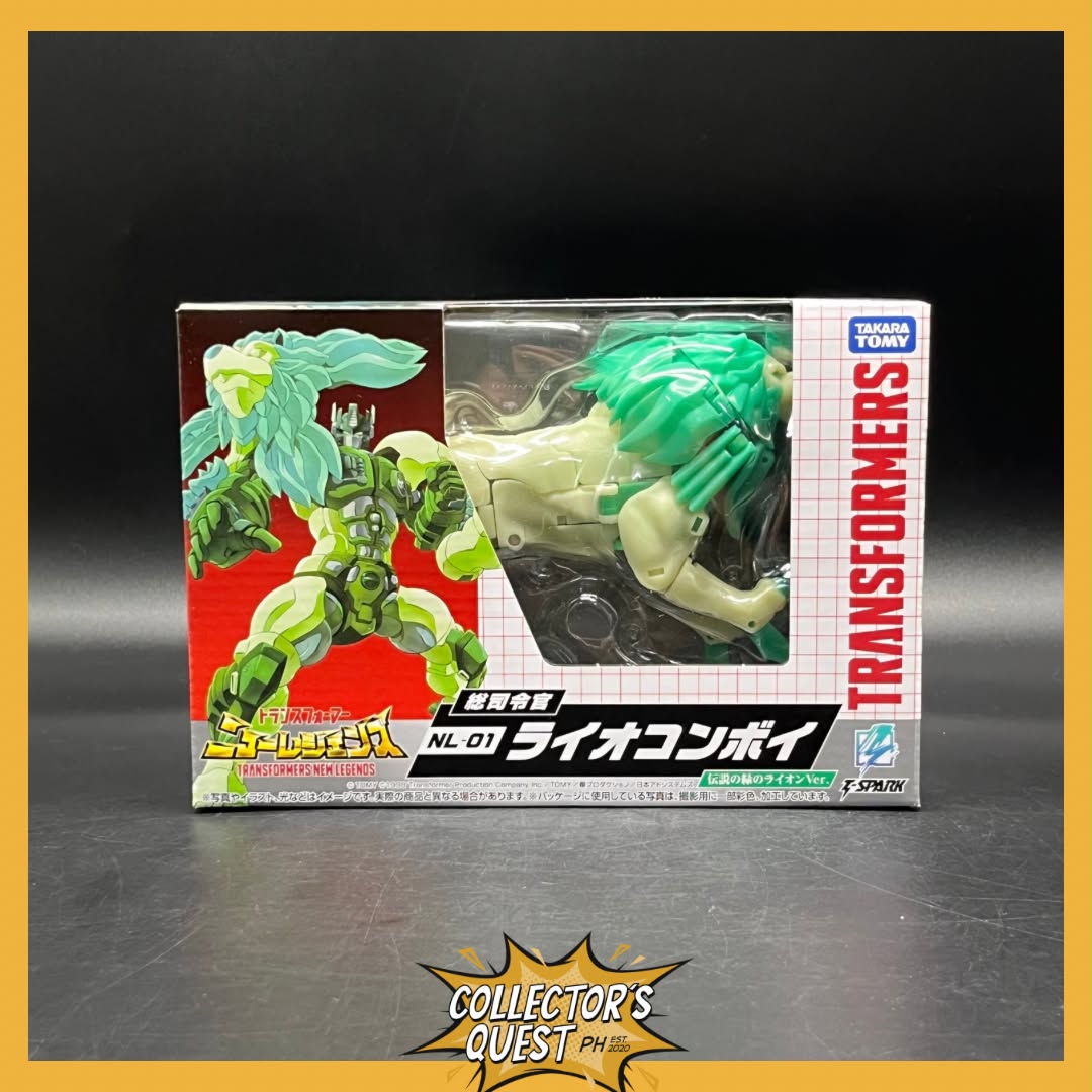 (IN STOCK) Transformers NL-01 Green Lioconvoy Figure