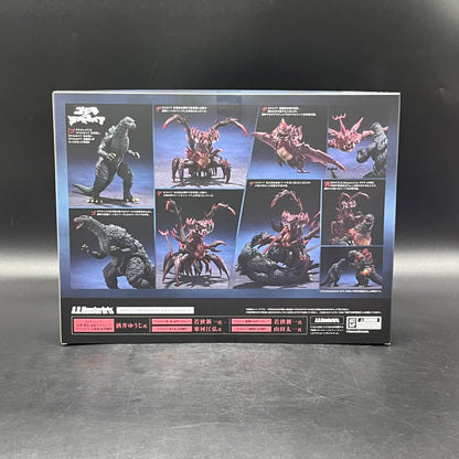 (IN STOCK) SHMonsterarts Godzilla Jr & Destroyah Evolution Action Figure Set