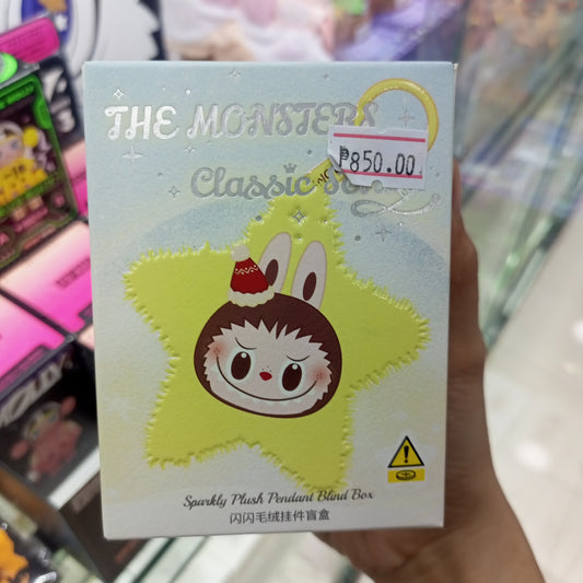 (SB) Popmart The Monsters Classic Series Sparkly Plush Pendant Labubu