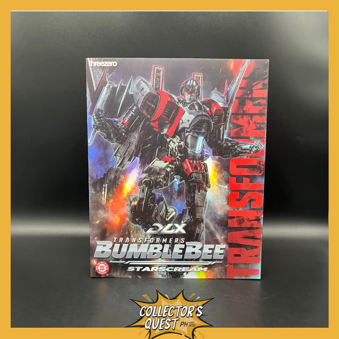 (IN STOCK) Threezero DLX Transformers: Bumblebee Movie Version Starscream Action Figure