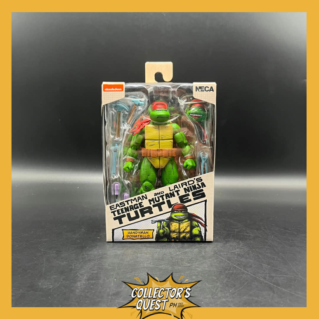 (IN STOCK) NECA Teenage Mutant Ninja Turtles (Mirage Comics) - 7" Scale Action Figure - Handyman Donatello