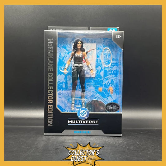 (IN STOCK) (PLATINUM) DC Mcfarlane Collector's Edition Wonder Girl Action Figure