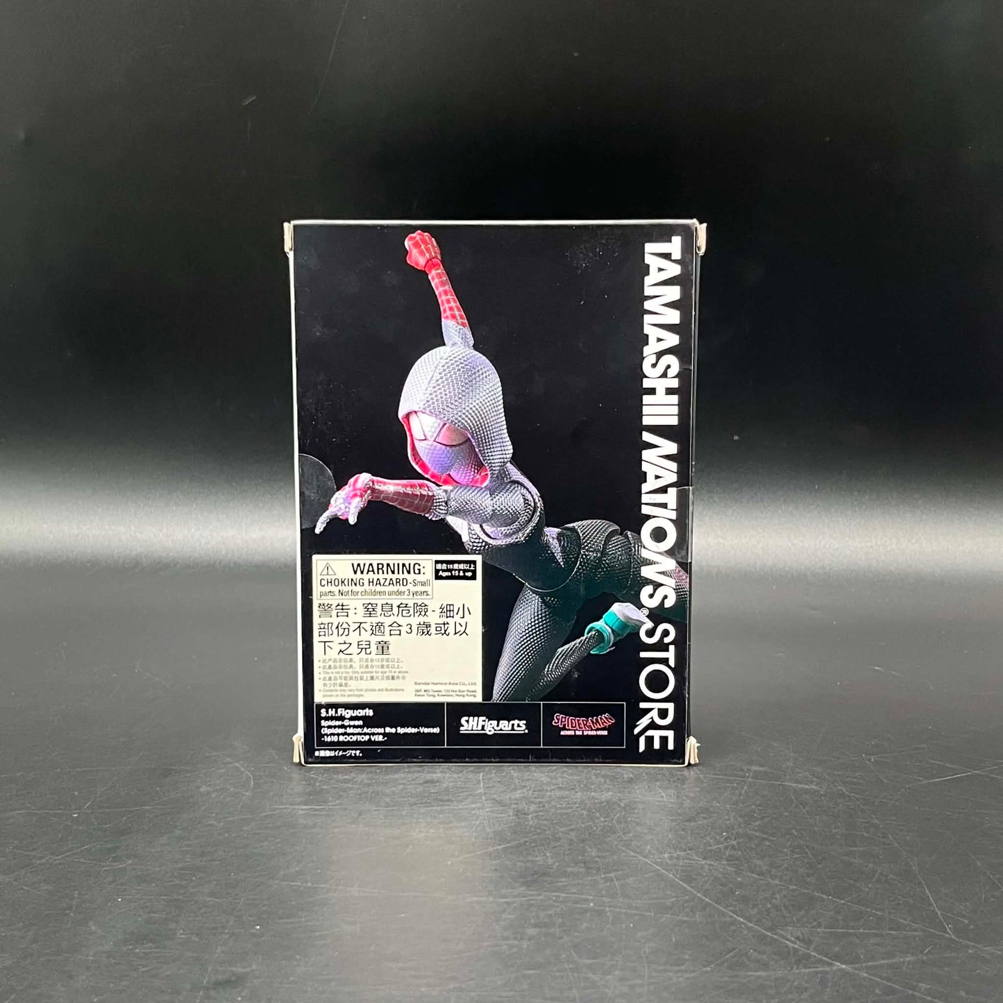 (IN STOCK) Bandai Tamashii Nations Store Exclusive Spider-Gwen 1610 Rooftop Version (SpiderMan: Across the Spider-Verse) Action Figure