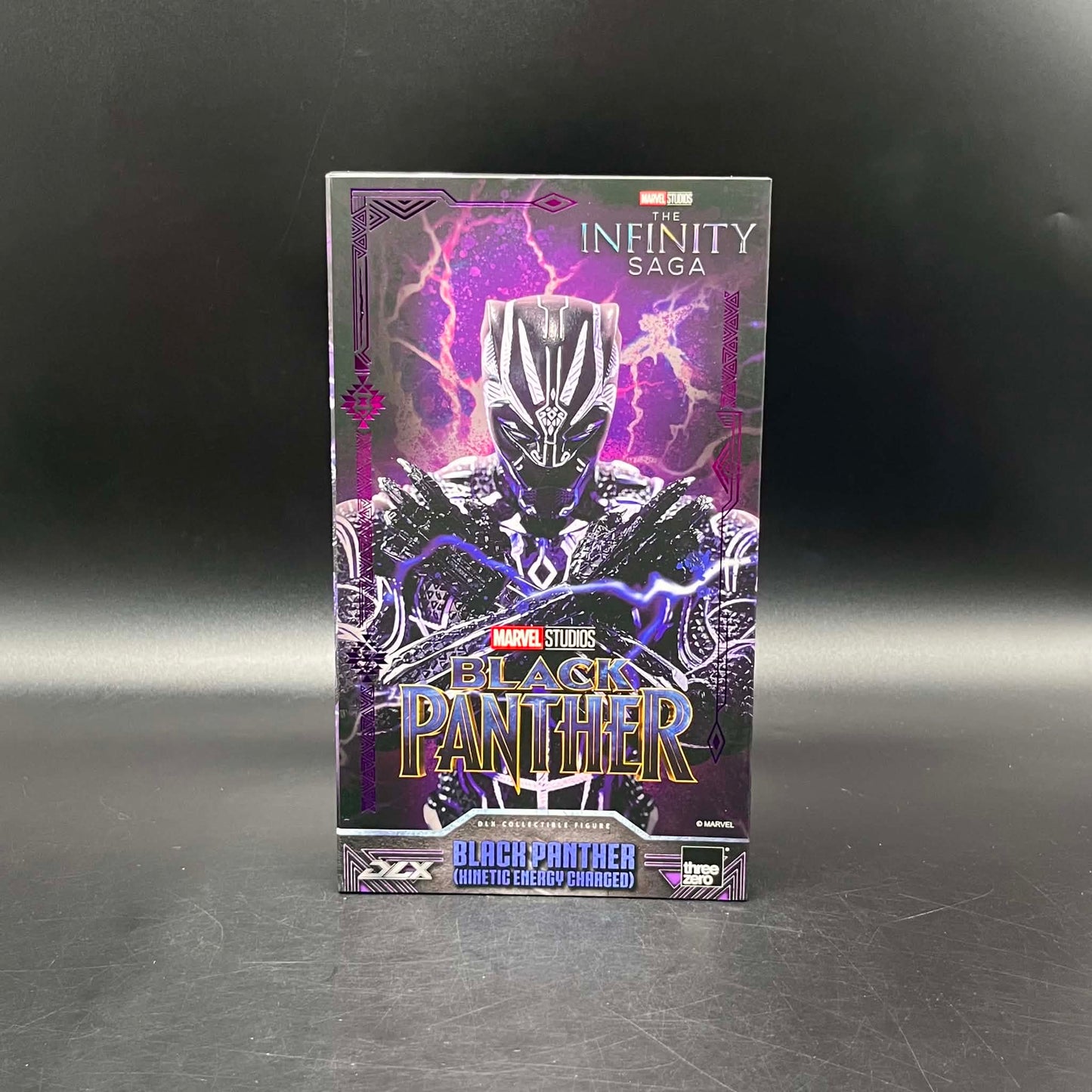 (IN STOCK) Threezero DLX Marvel Black Panther (Charged Version) Action Figure