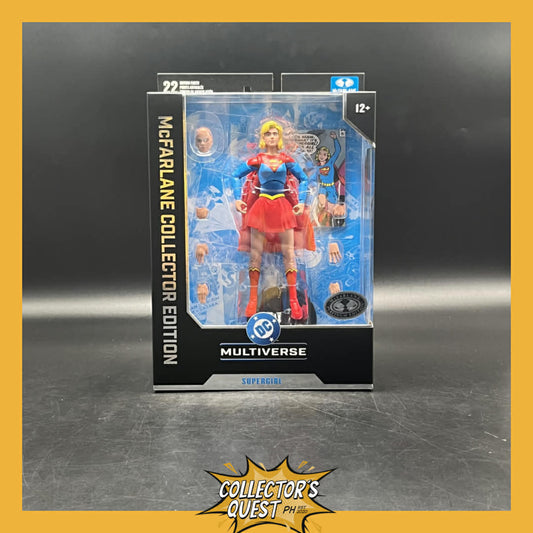 (IN STOCK) (PLATINUM) DC Mcfarlane Collector Edition 7in WV14- #59 Supergirl (1st Appearance) Action Figure