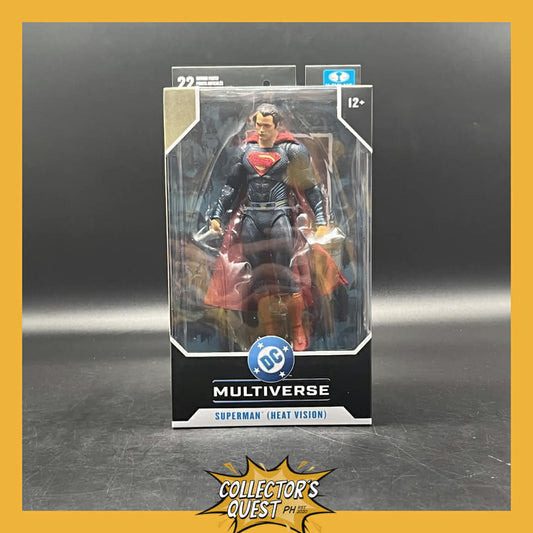 (IN STOCK) Mcfarlane Toys  DC Multiverse Batman V Superman BVS 2016 Superman Heat Vision Henry Cavill Action Figure