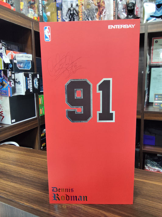 (IN STOCK) ENTERBAY NBA Chicago Bulls Dennis Rodman "Real Masterpiece" 1/6 Scale Action Figure