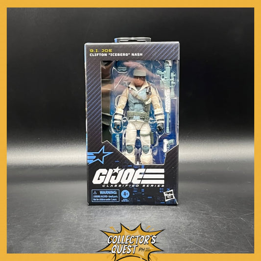 (IN STOCK) G.I. Joe Classified Series #207, Clifton "Iceberg" Nash Action Figure