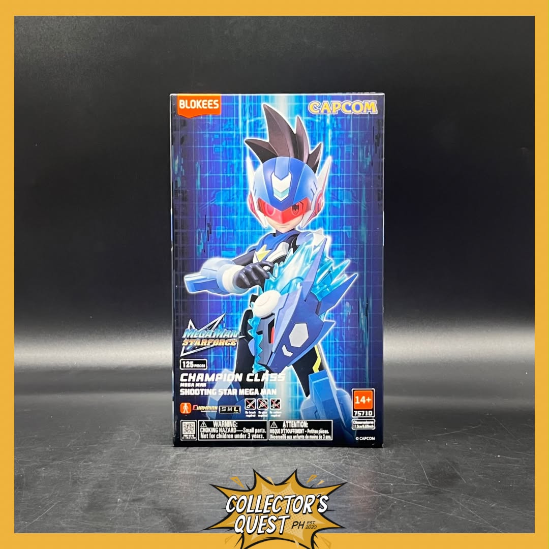 (IN STOCK) 75710 Blokees Mega Man Champion Class: Shooting Star Mega Man Model Kit