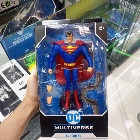 (IN STOCK) Mcfarlane DC Multiverse Justice League The Animated Series Superman Action Figure