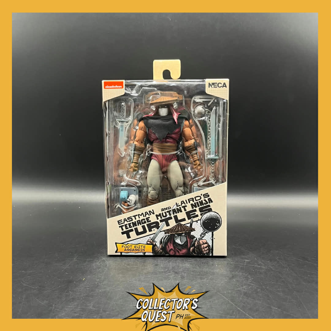 (IN STOCK) NECA TMNT (Mirage Comics) 7in Foot Assassin (Classic Colors) Action Figure