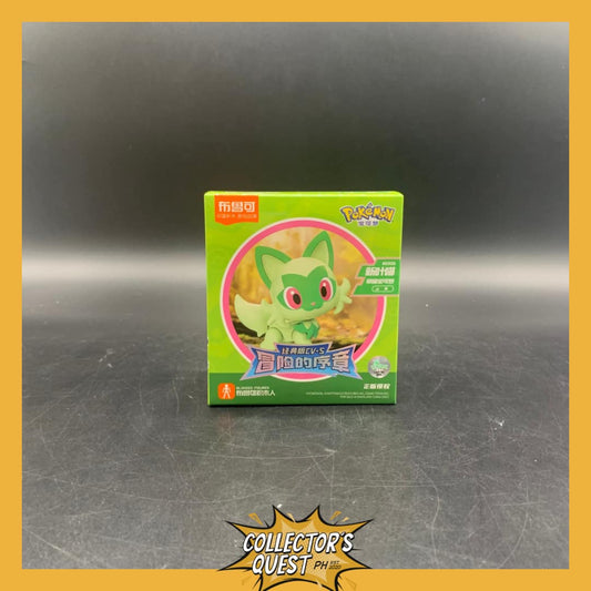(IN STOCK) 74003 Blokees Pokemon Classic Sprigatito Model Kit Figure
