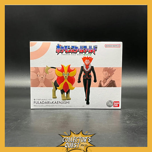 (IN STOCK) Pokemon Scale World Kalos Region Lysandre & Pyroar Set
