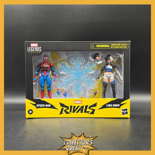 (IN STOCK) Marvel Legends Marvel Rivals Spiderman & Luna Snow 2-Pack Action Figures