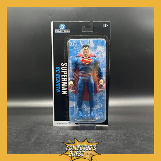 (IN STOCK) Mcfarlane Toys DC Multiverse Superman Rebirth Blister Pack Action Figure