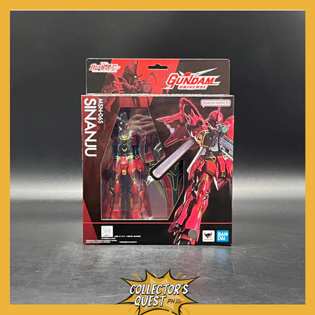 (IN STOCK) Bandai Gundam Universe MSN-06S Sinanju Action Figure