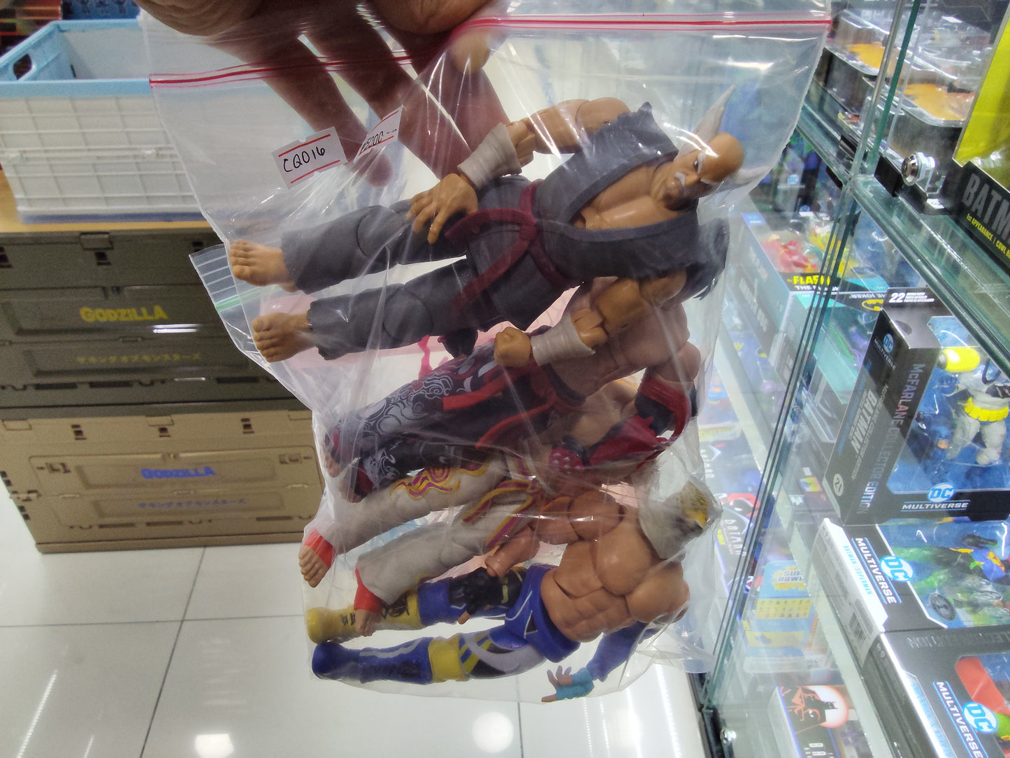 (LOOSE) Tekken Game Dimension Jin, Kazuya, Heihachi, King Figure