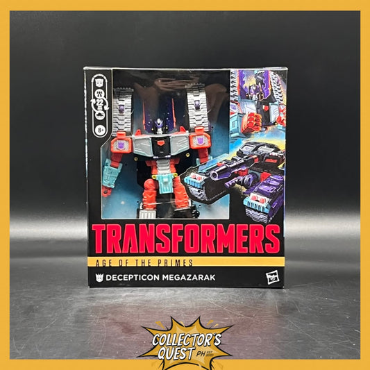(IN STOCK) Transformers Studio Series Age of the Primes Megazarak Action Figure