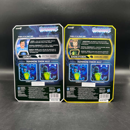 (IN STOCK) SUPER7 Reaction+ Visionaries Wave 1 Darkstorm & Leoric Figure SET of 2