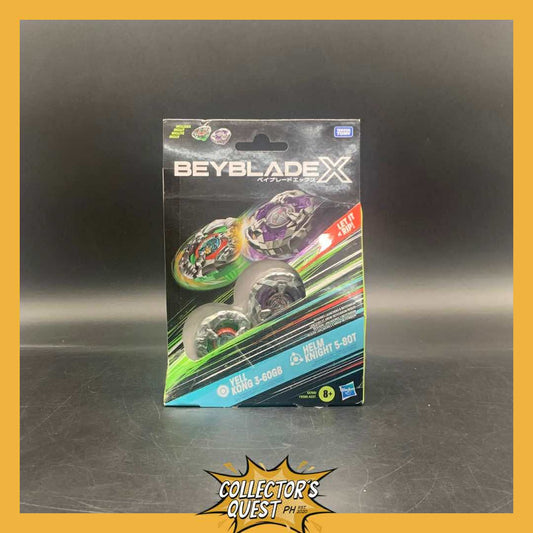 (IN STOCK) Beyblade X Yell Kong 3-60GB and Helm Knight 5-80T Dual Pack Set