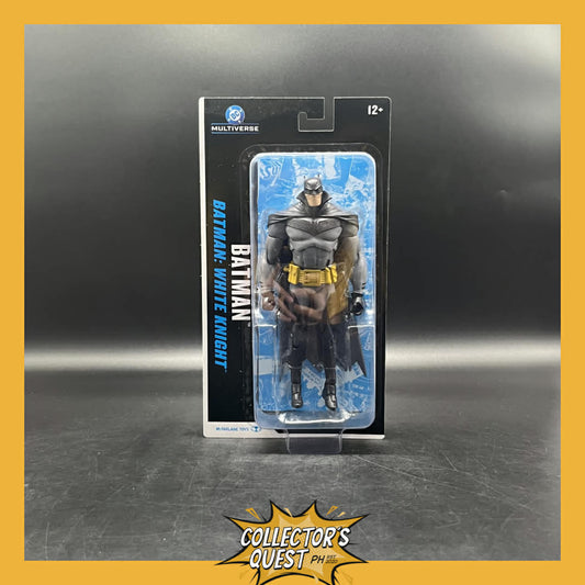 (IN STOCK) Mcfarlane Toys DC Multiverse White Knight Batman Blister Pack Action Figure
